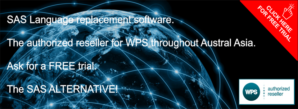 SAS language replacement software.